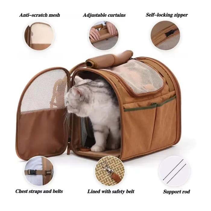 Sac à dos d'extérieur pour chat