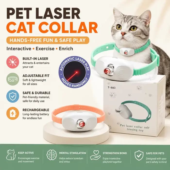 Colliers laser pour chat