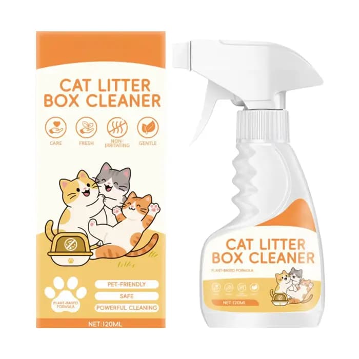 Spray désodorisant pour litière pour chat 120ml