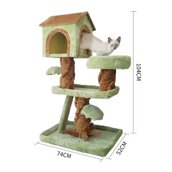 Arbre à chat de luxe de 41 pouces