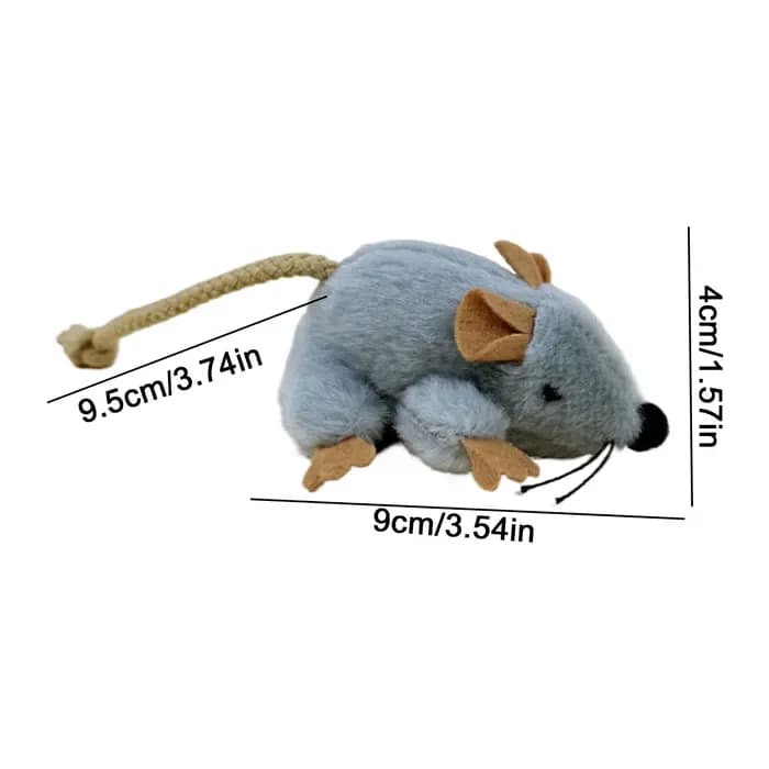 Jouet en peluche pour chat