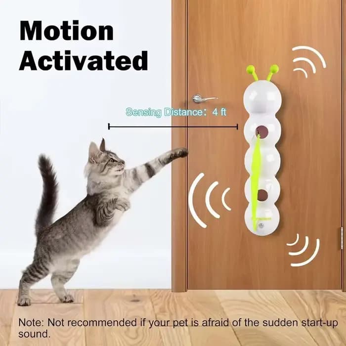 Jouet interactif pour chat Caterpillar