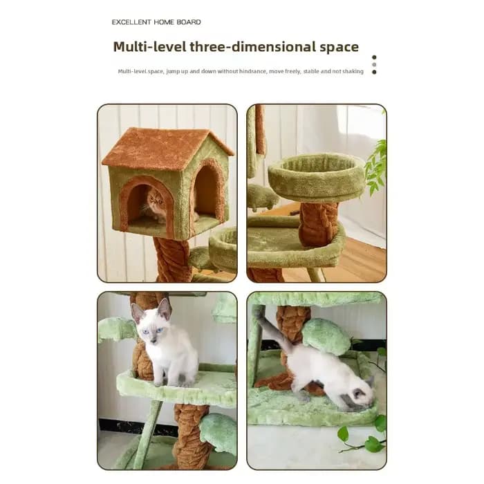 Arbre à chat de luxe de 41 pouces
