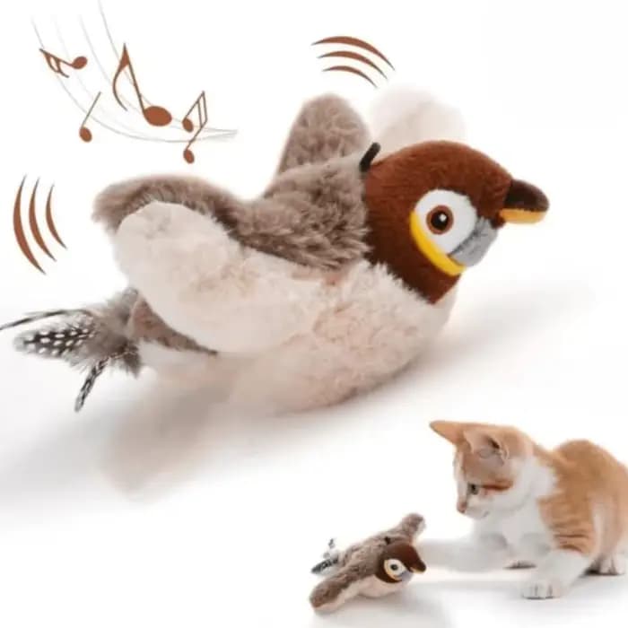 Jouet en peluche pour chat