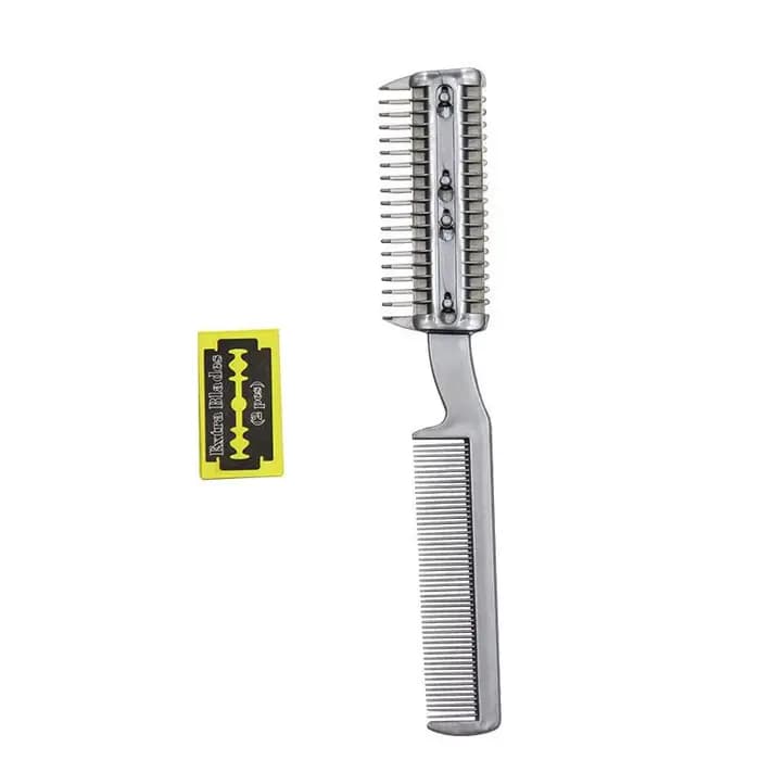 Tondeuse et peigne de toilettage pour animaux de compagnie avec 2 lames