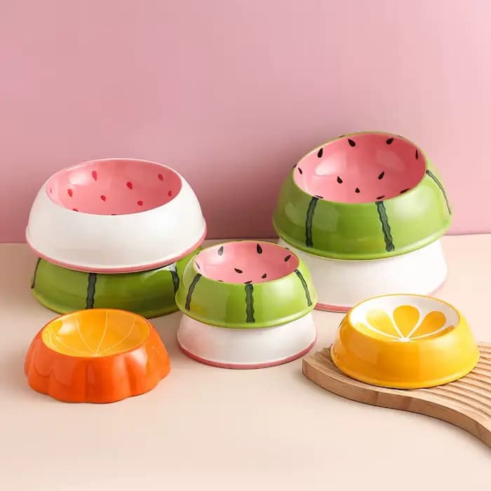 Petits bols pour chats aux designs mignons