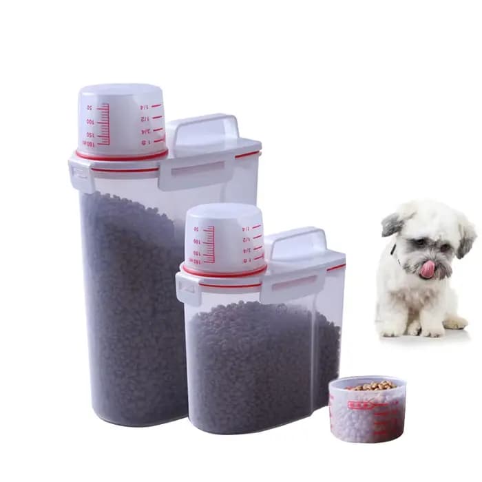 Boîte de rangement scellée pour aliments pour animaux de compagnie