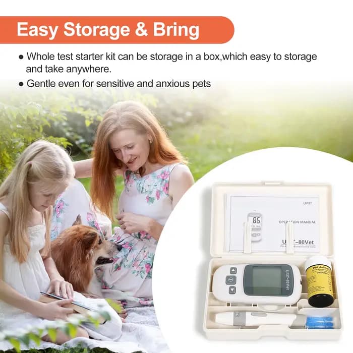 Kit de surveillance de la glycémie pour animaux de compagnie
