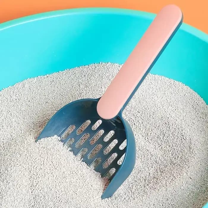 Ensemble de cuillères à litière pour chat avec Base