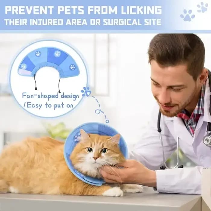 Collier Cône Réglable pour Chat et Chien