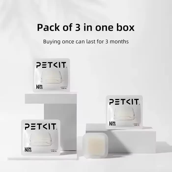 PETKIT N50 deuxième génération de cubes déodorants pour PURA MAX boîte à litière pour chat fournitures pour animaux de compagnie automatiques chats puramax2 pièces désodorisant