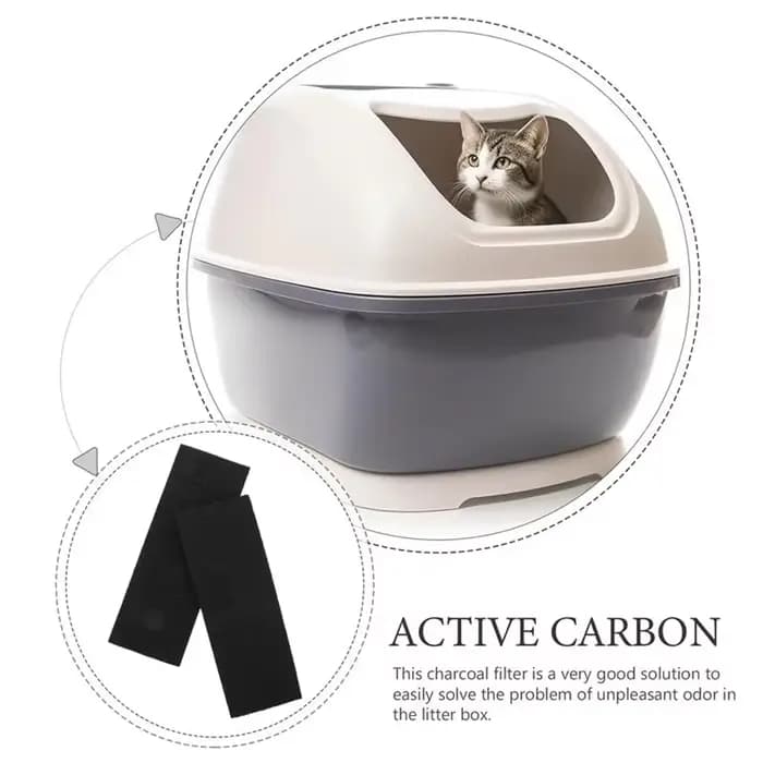 Filtre à charbon actif pour litière de chat Litter-Robot 3