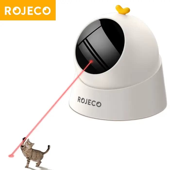 ROJECO automatique chat Laser jouet Interactif Mode réglable électrique