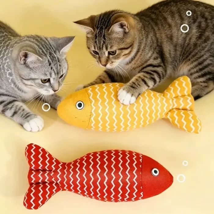 Jouet pour chat en peluche