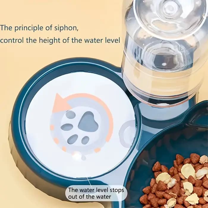 [Choix populaire] bol pour chat incliné antidérapant avec distributeur d'eau automatique