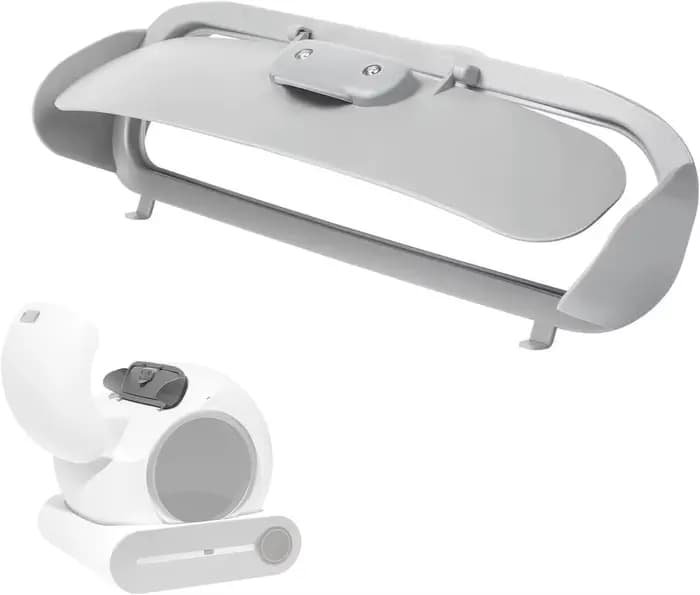 TONEPIE Accessoires pour litière automatique pour chat, Porte de bac, Pièces de rechange pour toilette pour chat, Pièce de rechange pour litière fermée pour chat, Nouveau