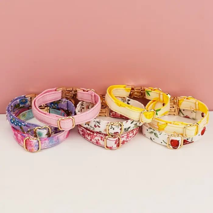Collier pour chat avec nœud papillon