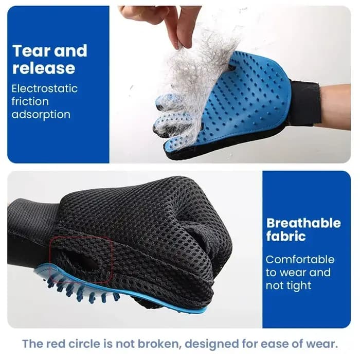 Gant de toilettage pour chat, brosse de bain pour animaux, brosse de massage pour l'élimination des poils de chat, poils doux, fournitures de toilettage et de nettoyage pour animaux