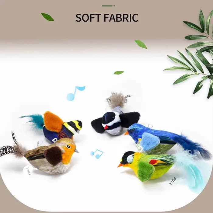 Baguette en Forme d'Oiseau pour Chat
