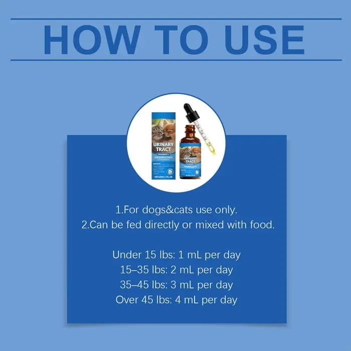 Complément urinaire pour chat 60ML