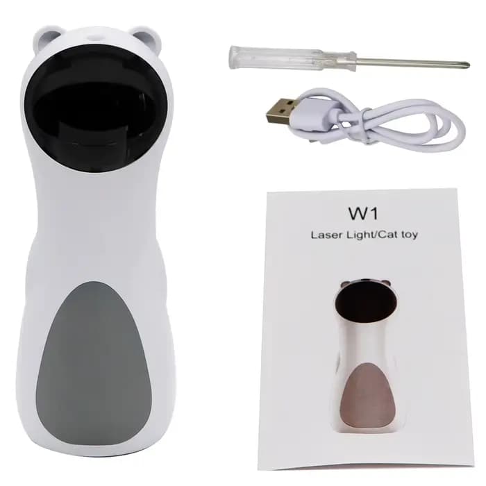 Jouet coule laser LED multi-angles pour chat