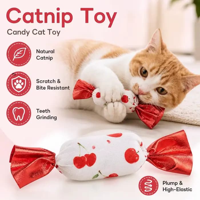 Jouets mignons à la catnip pour chats