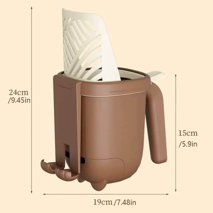 Pelle à litière pour chat avec filtre