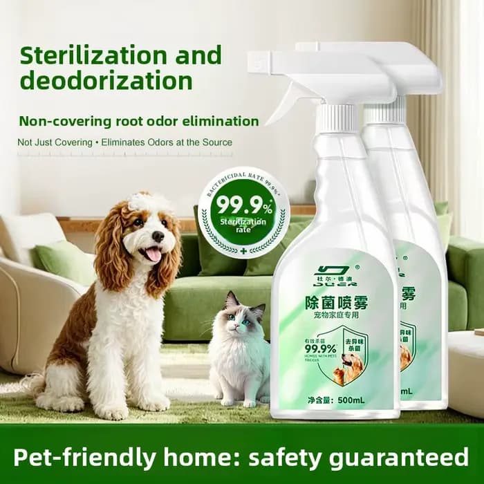 Spray stérilisant pour animaux de compagnie