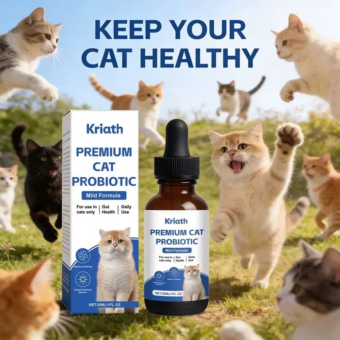 Probiotiques pour chats de qualité supérieure