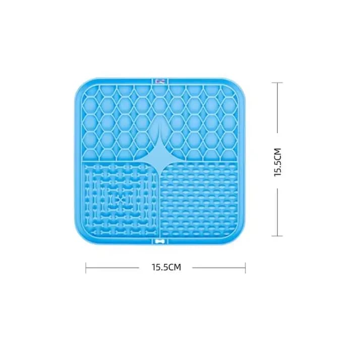 Tapis en Silicone pour animaux de compagnie, assiette de nourriture lente pour chiens, bain, distraction, ventouse, entraînement alimentaire, fournitures d'alimentation pour chiens