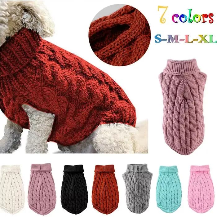 Pull chaud pour chien et chat
