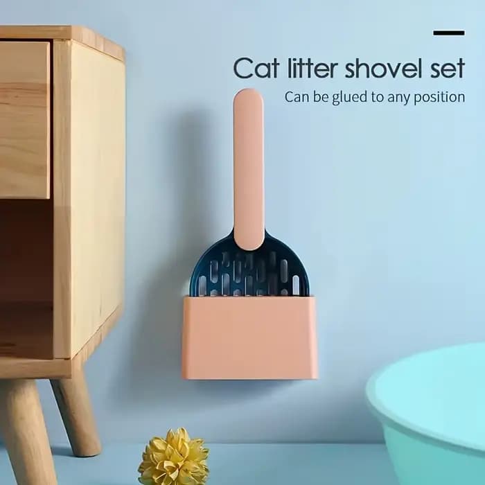 Ensemble de pelles à litière pour chat