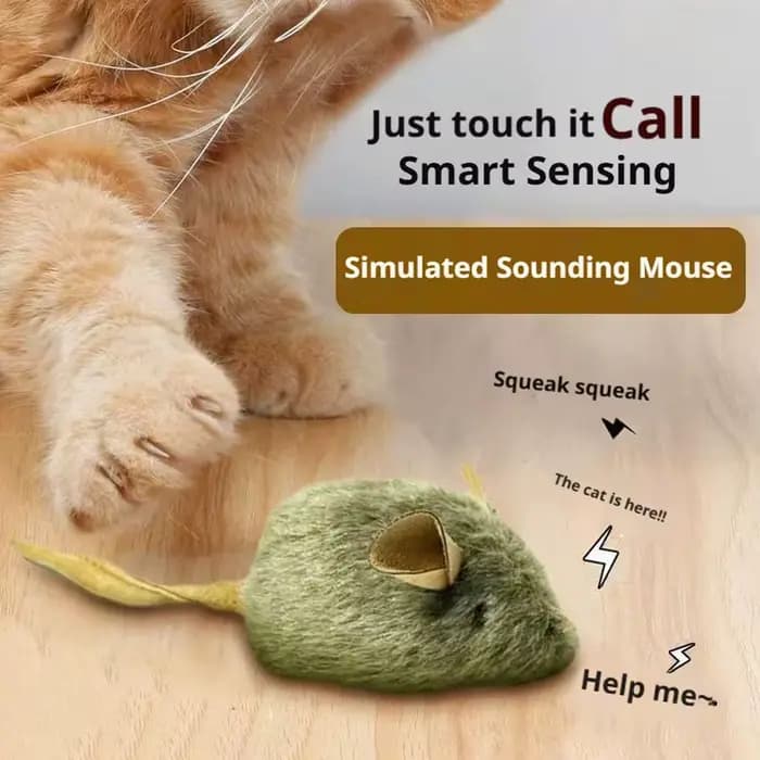 Jouet pour chat en peluche