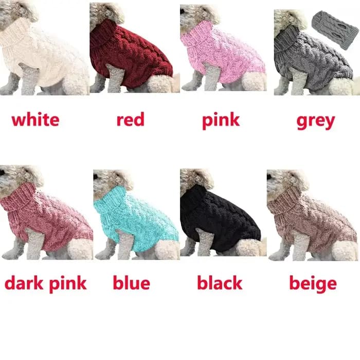 Pull chaud pour chien et chat