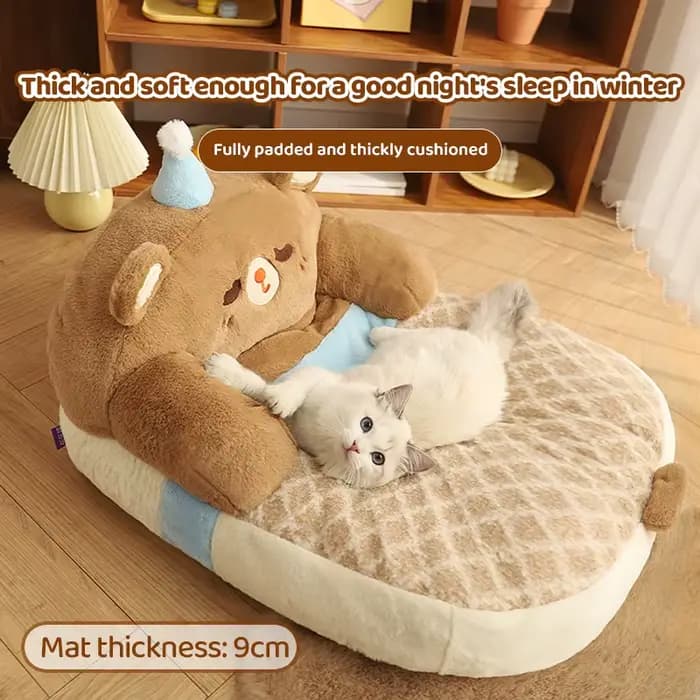 Litière de salle de bain universelle pour chat