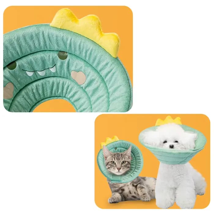 Collier réglable en forme de cône de chat