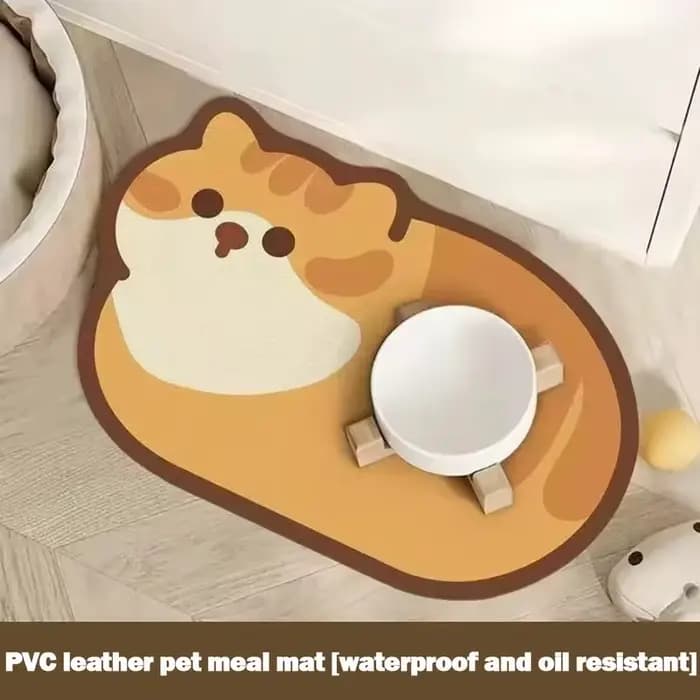 Tapis d'alimentation absorbant pour animaux de compagnie VIKAMA