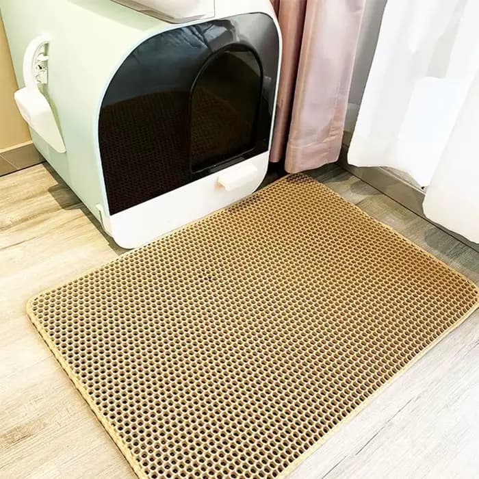 Litière imperméable pour chat