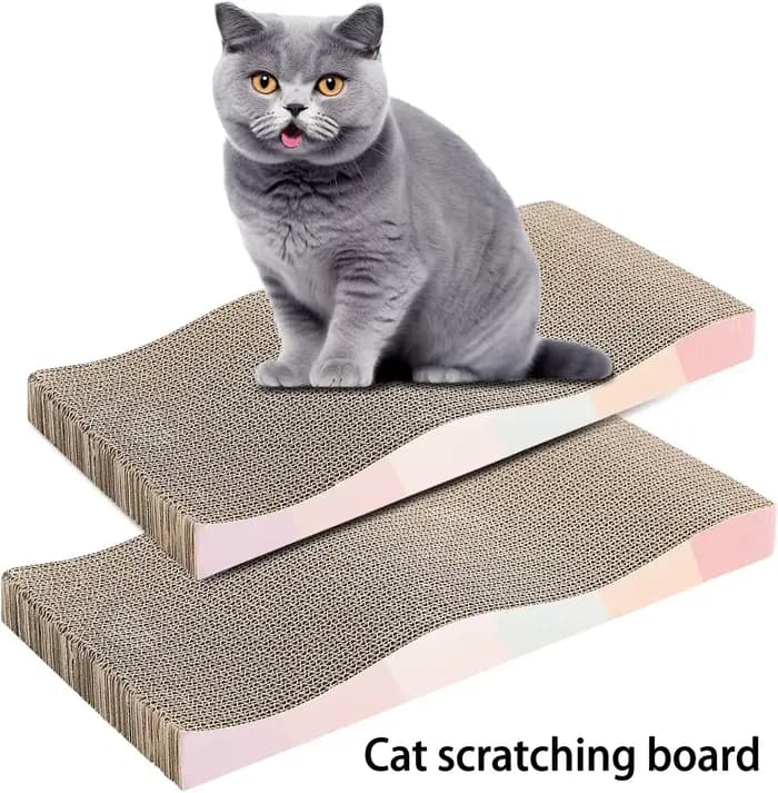 Griffoir pour chat en carton ondulé multi-formes