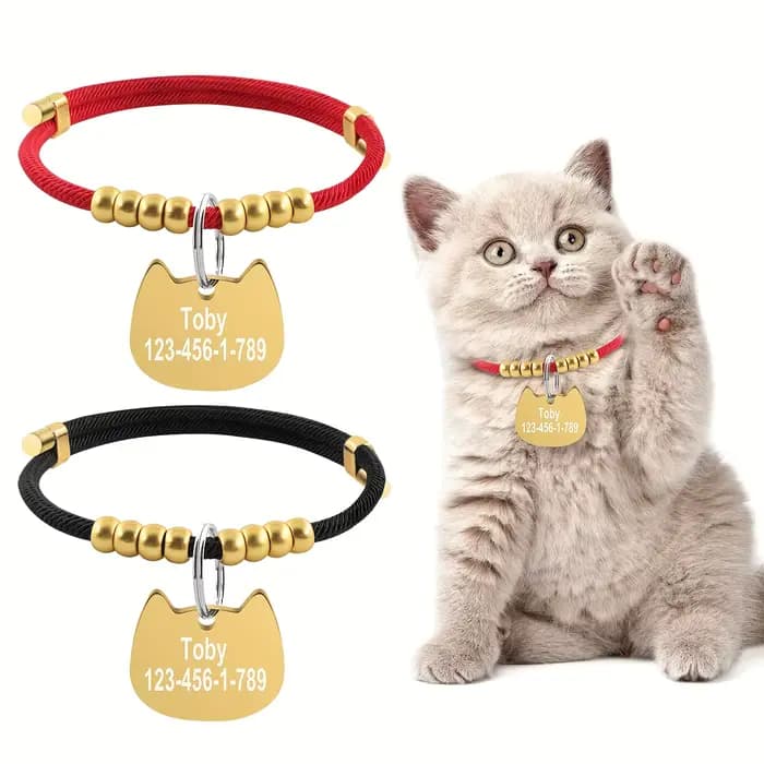 Collier personnalisé pour animaux de compagnie