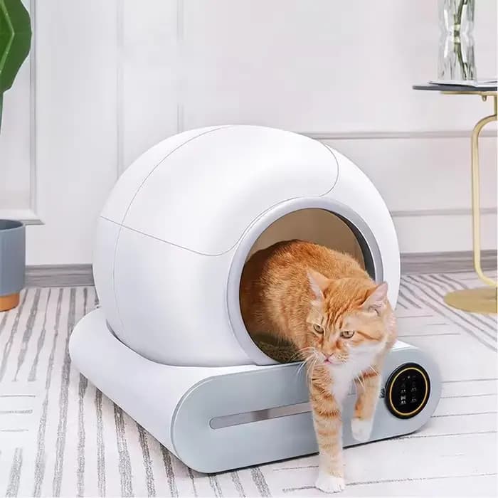 Bac à litière pour chat 65L toilettes intelligentes