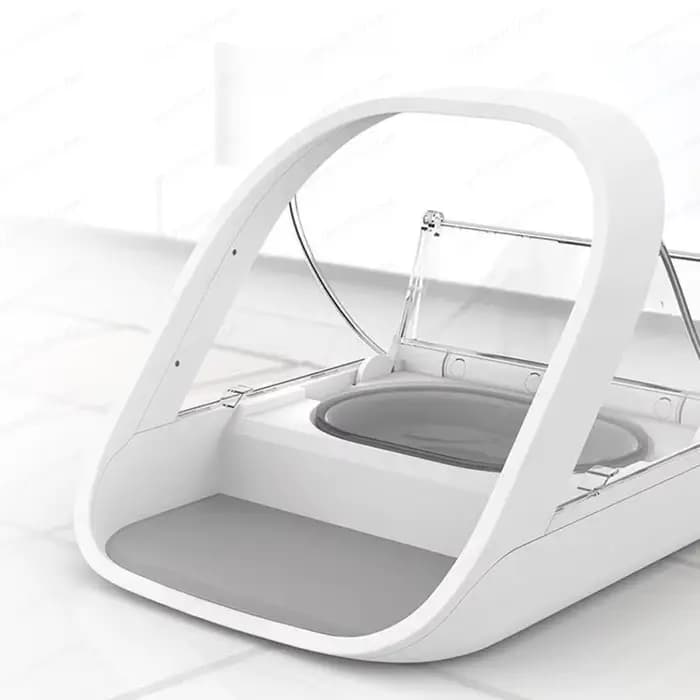 Distributeur automatique de nourriture intelligent avec microchip pour animaux de compagnie