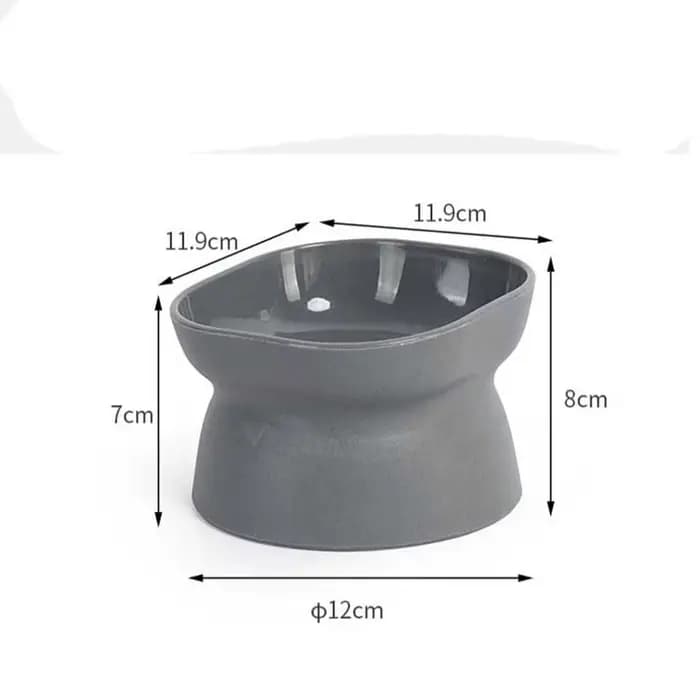 Gamelle d'eau pour chat inclinée et surélevée