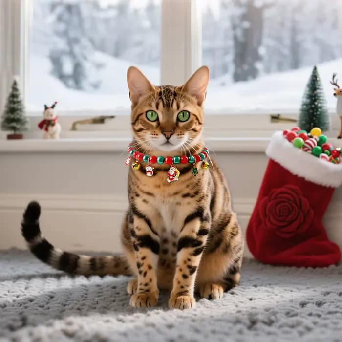 Breloque porte-bonheur de noël