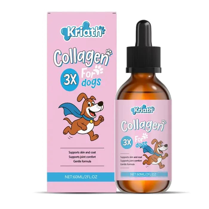 Gouttes de collagène pour animaux de compagnie : Maintien efficace de la santé du cartilage