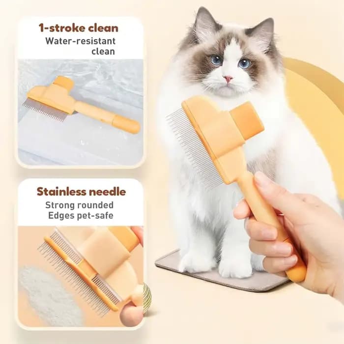 Brosse pour chats, peigne pour animaux de compagnie