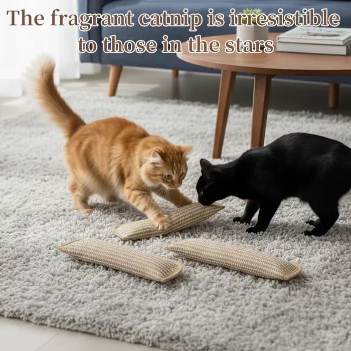 Jouets interactifs à gratter pour chat