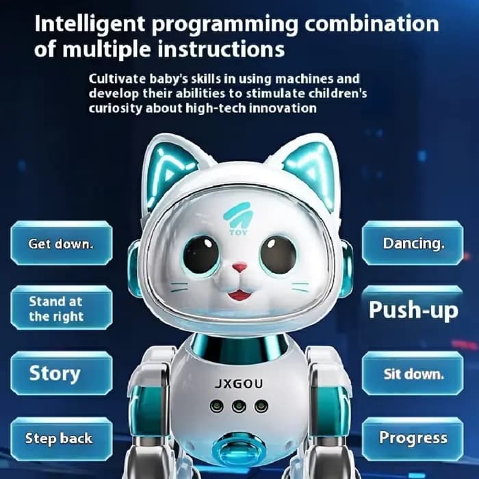 Robot chat télécommandé