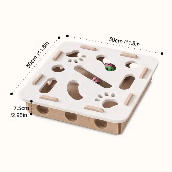 Puzzle interactif pour chat