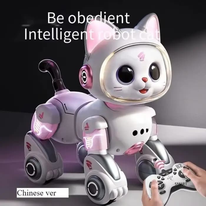 Robot chat télécommandé